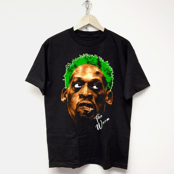 Dennis Rodman Vintage Rap Tee Classic Basketball Legend Graphic Fan T-Shirt 81 - Picture 1 of 5